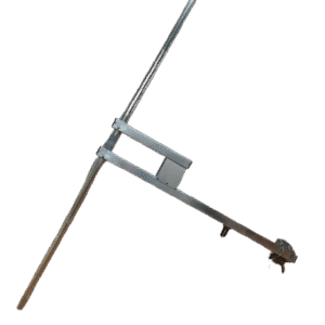 Antena de banda ancha con polarización vertical