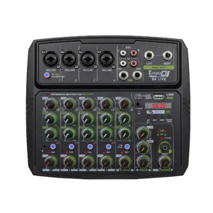Consola Análoga de 4 Canales PRO DJ