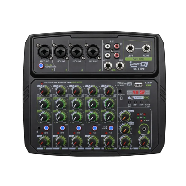 Consola Análoga de 4 Canales PRO DJ
