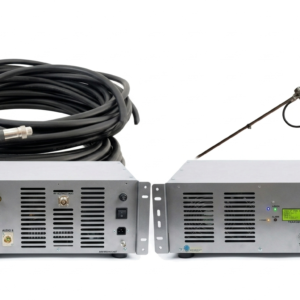 combo transmisor fm 150w + 15 metros de cable r8 + antena tipo gamma con pll profesional