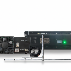 combo transmisor fm 120w + 15 metros de cable r8 + antena tipo gamma